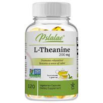 Pslalae capsules are rich in L-theanine extract and green tea extract. Each serving contains 200 mg and is easily absorbed, suitable for adults. 120*1