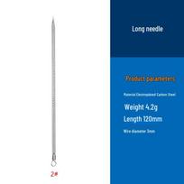 Stainless Steel Double-Ended Pimple Tweezer & Blackhead Remover Tool Set blue