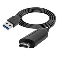 USB to HDMI Adapter – HDMI HD Video Capture, 1080P HD Display Cable, Audio/Video Converter