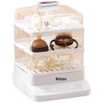 Wahson 24L Electric Steamer & Hot Pot white