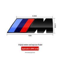 BMW 4 Series Rear Emblem Sticker - Compatible with 425i, 428i, 430i, 435i, 440i Models. Single M Side Badge juoda