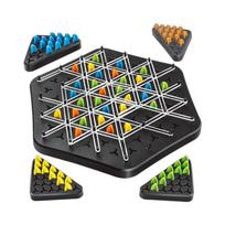 Loginio mąstymo geometrijos grandinės šachmatų guminė juosta trikampis galvosūkis žaislas šachmatų stalo žaidimas Chess