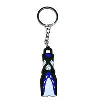 Sturdy Scuba Diving Fin Keychain Scuba Gear Themed Miniature Fins Keychain Silicone Pendant for Dive Club Members