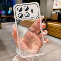 Dėl Xiaomi 15T Pro dėklo Xiaomi 15T telefono dėklo Xiaomi 14T 13T Pro dangtelio Xiaomi Mi 14 15 Pro Mi 15 13 14 Pro Silikoninis galinis dangtelis xiaomi 15T white