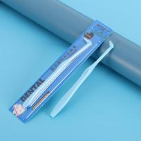 Single-Tuft Toothbrush for and Clear Aligners Cleaning One Size rožinė