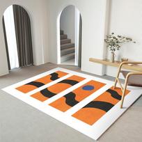 Nordic Style Abstract Living Room Large Area Carpet Simple Rugs for Bedroom Home Decoration Floor Mat Lounge Rug Hotel Carpets 80*120cm