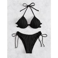 Europos ir Amerikos maudymosi kostiumėlis Split Sexy Bikini Moteriškas maudymosi kostiumėlis S