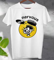 26 Nervous Records T -Shirt Rap Hip Hop 90's Unisex Men's Ladies T shirt Top Unisex T-Shirt XXL gray