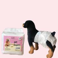 Patinų šunų sauskelnės ir higieninės saugos kelnės - Šunų ir šuniukų mandagumo įklotai Girl 10pcs XXS black