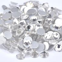 Crystal ab Mixed Size Ss3-ss20 Bulk Package Non Hotfix Rhinestones Flat Back Rhinestones   for Nail Art ss3-ss20/14400pcs