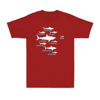 Shark Hierarchy Diver Diving Funny Diving Lovers Gift Novelty Unisexs TShirt 3XL brown