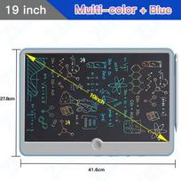 19inch LCD Writing Board,Art Writing Painting Children Tools, Educational Toys for 3 4 5 6 7 Year Old Girls Boys Baby Kids Toys black