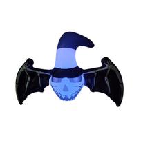 Helovino pripučiami lauko dekoracijos su įmontuotais LED žibintais patalpoms, laukui, vakarėliams, sodui, veja. (Vaiduoklis) Pumpkin blue