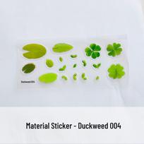 3D Goldfish Resin Stickers - Crystal Epoxy Painting Material green
