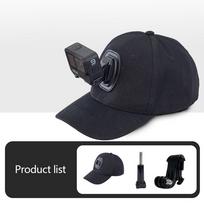 Sports Cameras Accessories Cap for Gopro|insta360|sjcam Camera Holder Hat Baseball Cap for Action Photography Easy Mount Sun Hat juoda