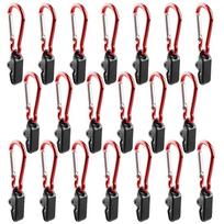 20 Pcs Heavy Duty Tarp Clamps With Carabiner Tent Snaps Durable Awning Clips  Farming Garden 20Pcs