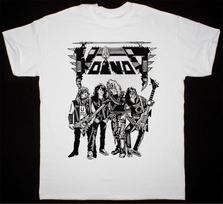 NAUJAS VOIVOD Grupės Narys Gerbėjui Retro Balti Visų Dydžių Unisex Marškinėliai 2XL