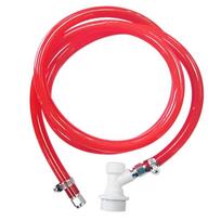 5FT PVC Beer Tube For Home Brewing Equipment Flexible Ball Lock Tube Perfect For Home Brewing Setup 1
