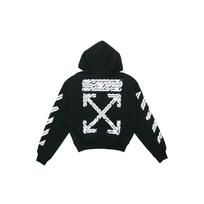 OFF-WHITE Arrows-print hoodie OMBB037S20E300031088 L