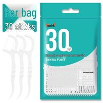 Ultra-Fine Disposable Floss Sticks - Family Pack for Interdental Cleaning and Back Teeth