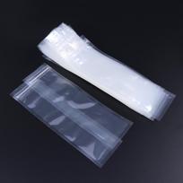 100 vnt. ledų maišeliai vienkartiniai pasidaryk pats ledų formelių maišeliai ledų maišelių gamintojas 6 x 22cm ledo maišeliai ledo gaminimo maišelis 22.00X6.00X0.50CM white