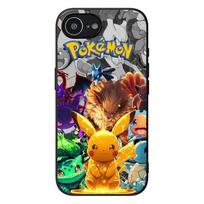 Espeon P-Pokemons Umbreon P-Pikachus Phone Cover for OPPO A40 A60 A80 A38 A18 A17 A16 A78 A79 A54 A25 A57 4G 5G Protective Case OPPO A40 4G gray