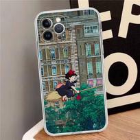 Anime Ki-Kiki Deliverys Service Phone Case For iPhone 17 16 15 Plus X 14 11 12 13 Mini Pro Max Mobile Case iPhone 12