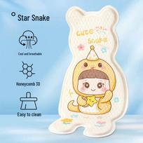 Universal TPE Mesh Cooling Mat for Baby Stroller or High Chair 35*75 cm TPE Mesh white
