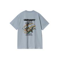 Carhartt WIP Ducks T-Shirt Loose Comfortable Fashion Versatile Outdoor Sports Casual Drop Shoulder Round Neck Short Sleeve T-Shirt I033662-0W9-XX S
