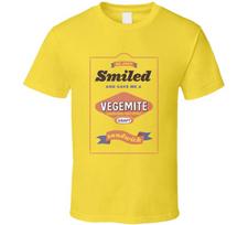 Vegemite T Shirt L yellow