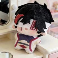 10Cm Record Of Ragnarok Hades Plush Doll Eyemask Pendant Qin Shi Huang Stuffed Toys Backpack Plusie Toy Fan Gifts Decoration black
