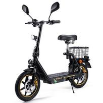 Elektrinis paspirtukas TwoFish M5 Elite - 500W variklis (750W Pic), 48V 13Ah, 40km/h, Dvigubi stabdžiai, Dviguba pakaba, Galinis krepšys