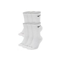 Nike Everyday Plus kojinės vyriškos 1 rinkinys 6 poros Baltos SX6897-100 S