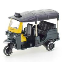 Lydinio triratukas Retro modeliavimo modelis Trys ratai Motociklo žaislas Metalinis Autorikšos automobilio modelis Figūrėlės Žaislai vaikams žalia