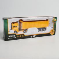 1:60 Lydinio Sunkvežimio Savivarčio Modelis, Inžinerinė Transporto Priemonė, Originali Pakuotė Dovanų Žaislai orange