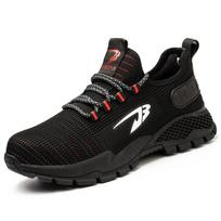 Labor Insurance Shoes, Smash-proof and Puncture-proof, Fly-woven and Breathable Four-season Safety Shoes 37