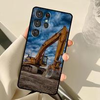 Excavator Case For Samsung Galaxy S25 S24 S23 S22 S21 S20 Ultra S9 S10 Plus S21 FE S25 FE Back Cover Galaxy S24 FE