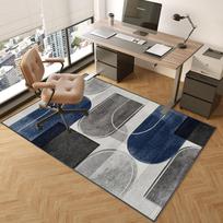 VIKAMA Area Rug Gaming Office Chair Floor Protection Mat Floor Protection Mat for Hard Floors Scratch Resistant for Office Decor 80cm x 120cm