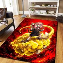 SPY×FAMILY  Carpet Floor Mat Washable Large Area Non Slip Gamer Bedroom Home Room Decor YUN6512 60x90cm