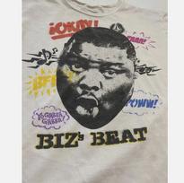 White Biz Markie Hip Hop Rap Unisex Tee Adult Shirt Cotton 4XL gray