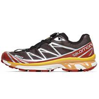 Salomon Xt-6 Comfortable Fabric Durable Low-Top Running Shoes Men sneaker Black Red L41380900 43⅓ black