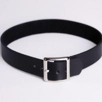 New Gothic Punk Leather Buckle Choker Collar Necklace Bracelet juoda