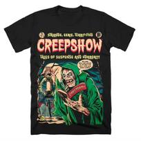 Creepshow Marškinėliai Retro Komiksų Siaubo Grafika Vyrams Moterims Trumpomis Rankovėmis Per Dydį Gatvės Stiliaus Laisvas Kirpimas Antologijos Siaubo Gerbėjų Marškinėlis S įvairiaspalvis