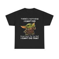 Grogu  Baby Yoda Mandalorian Humorous  Graphic Unisex  T Shirt Tee XXL brown