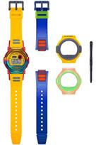G-SHOCK G-B001MVE-9JR Casio Bluetooth Detachable Bezel Replacement Parts BOX Set Yellow Blue Multi Color Digital Watch Men's