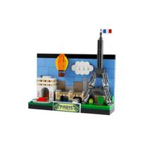 Lego Paryžiaus atvirukas ONE SIZE įvairiaspalvis