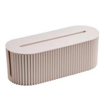 Nordic Plug Board Storage Box Cable Wire Organizer Case Socket Wireless Wifi Router Bracelet Desktop Data Line Plug Holder Shelf smėlis