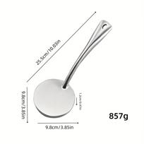 Stainless Steel Meat Tenderizer Tool - Solid Steak Hammer, Durable Kitchen Gadget for Tenderizing Chicken, Beef, and Pork Meat press pat A white