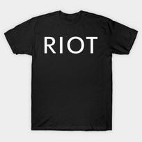 Men Black Print T-shirt Riot! Mac Always Sunny (White Variant) No-Cut Heat Transfer Print Cotton Tshirt 3XL juoda