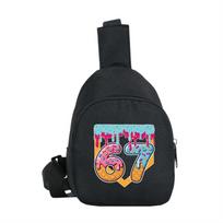 Steal a Brainrot 67 Printed Lightweight Breast Bag Messenger Bags black